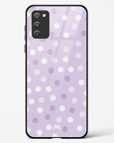 Polka Dots in Violet Glass Case Phone Cover-(Samsung)