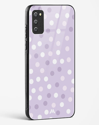 Polka Dots in Violet Glass Case Phone Cover (Samsung)