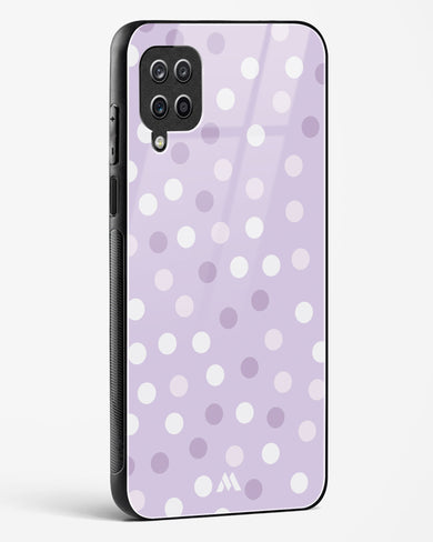 Polka Dots in Violet Glass Case Phone Cover-(Samsung)