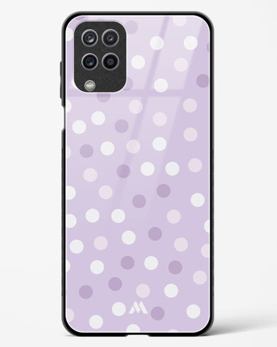 Polka Dots in Violet Glass Case Phone Cover-(Samsung)