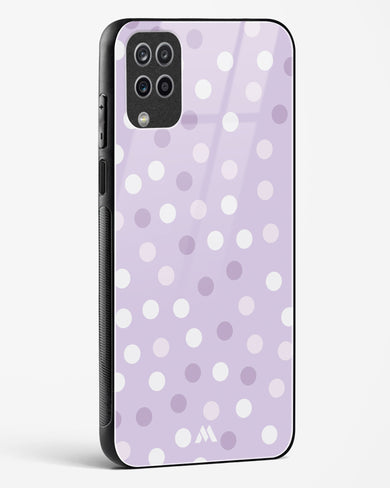 Polka Dots in Violet Glass Case Phone Cover-(Samsung)