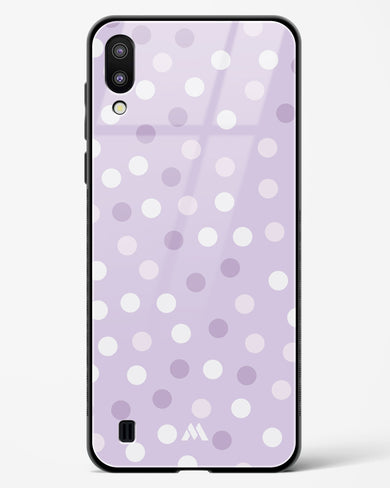 Polka Dots in Violet Glass Case Phone Cover (Samsung)