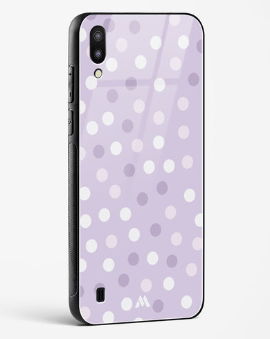 Polka Dots in Violet Glass Case Phone Cover (Samsung)
