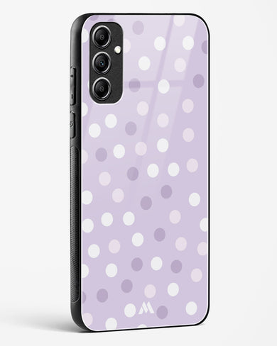 Polka Dots in Violet Glass Case Phone Cover (Samsung)