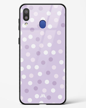 Polka Dots in Violet Glass Case Phone Cover (Samsung)