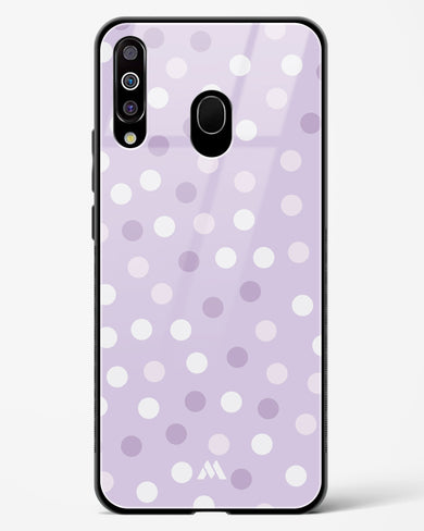 Polka Dots in Violet Glass Case Phone Cover (Samsung)