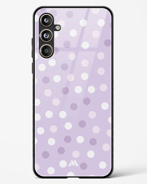 Polka Dots in Violet Glass Case Phone Cover (Samsung)