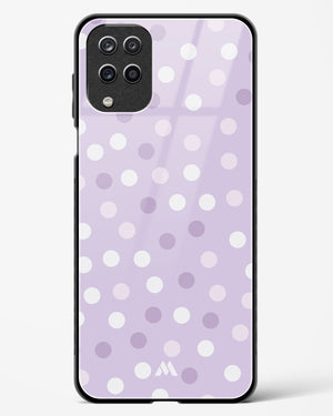 Polka Dots in Violet Glass Case Phone Cover (Samsung)