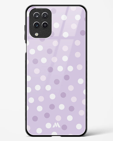 Polka Dots in Violet Glass Case Phone Cover (Samsung)