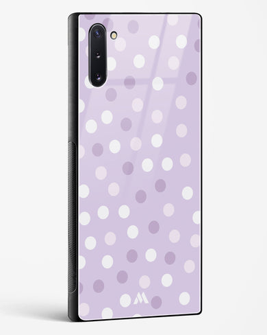 Polka Dots in Violet Glass Case Phone Cover (Samsung)