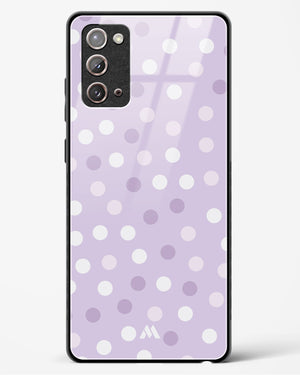 Polka Dots in Violet Glass Case Phone Cover (Samsung)