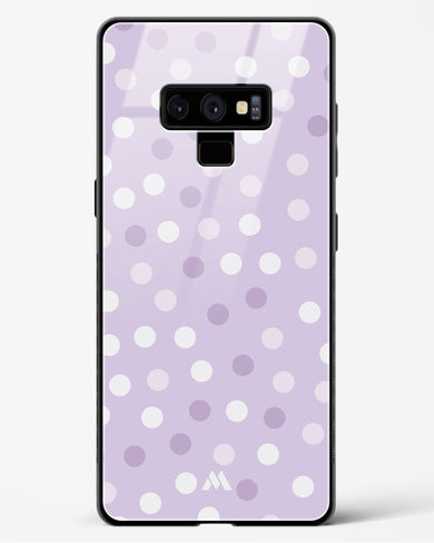 Polka Dots in Violet Glass Case Phone Cover (Samsung)