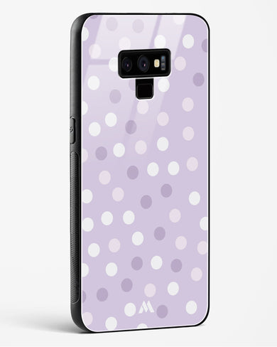 Polka Dots in Violet Glass Case Phone Cover (Samsung)