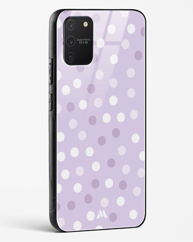 Polka Dots in Violet Glass Case Phone Cover (Samsung)