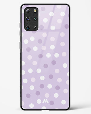 Polka Dots in Violet Glass Case Phone Cover-(Samsung)