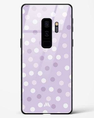 Polka Dots in Violet Glass Case Phone Cover (Samsung)