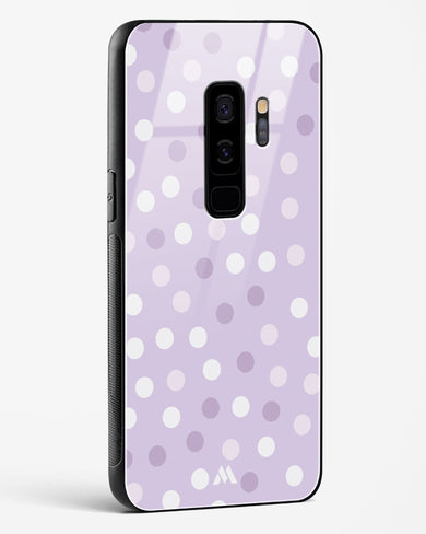 Polka Dots in Violet Glass Case Phone Cover (Samsung)