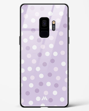 Polka Dots in Violet Glass Case Phone Cover (Samsung)