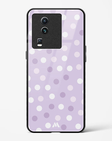 Polka Dots in Violet Glass Case Phone Cover-(Vivo)