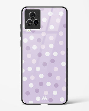 Polka Dots in Violet Glass Case Phone Cover-(Vivo)