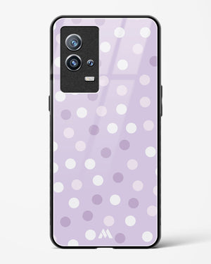 Polka Dots in Violet Glass Case Phone Cover-(Vivo)