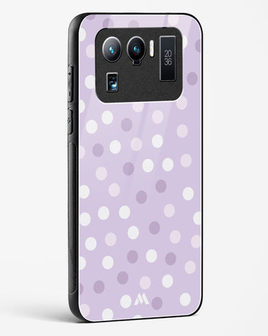 Polka Dots in Violet Glass Case Phone Cover (Xiaomi)