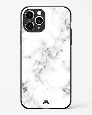 Bleached Bone Marble Glass Case Phone Cover (Apple)