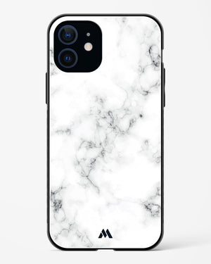 Bleached Bone Marble Glass Case Phone Cover (Apple)