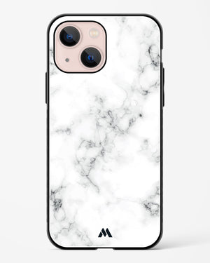 Bleached Bone Marble Glass Case Phone Cover (Apple)