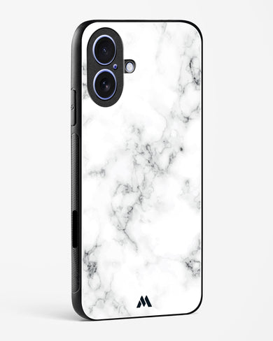 Bleached Bone Marble Glass Case Phone Cover (Apple)