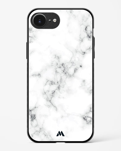 Bleached Bone Marble Glass Case Phone Cover (Apple)
