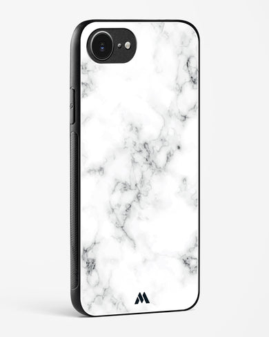 Bleached Bone Marble Glass Case Phone Cover (Apple)