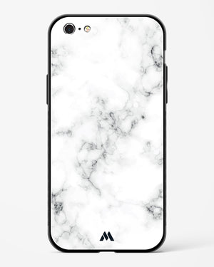 Bleached Bone Marble Glass Case Phone Cover (Apple)