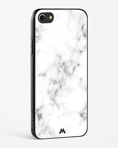 Bleached Bone Marble Glass Case Phone Cover (Apple)