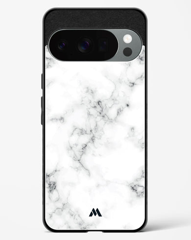Bleached Bone Marble Glass Case Phone Cover (Google)