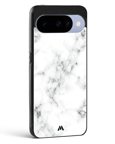 Bleached Bone Marble Glass Case Phone Cover (Google)
