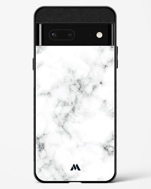 Bleached Bone Marble Glass Case Phone Cover (Google)