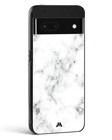 Bleached Bone Marble Glass Case Phone Cover-(Google)