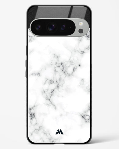 Bleached Bone Marble Glass Case Phone Cover (Google)