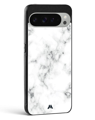 Bleached Bone Marble Glass Case Phone Cover (Google)