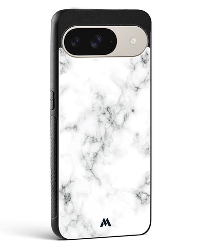 Bleached Bone Marble Glass Case Phone Cover (Google)