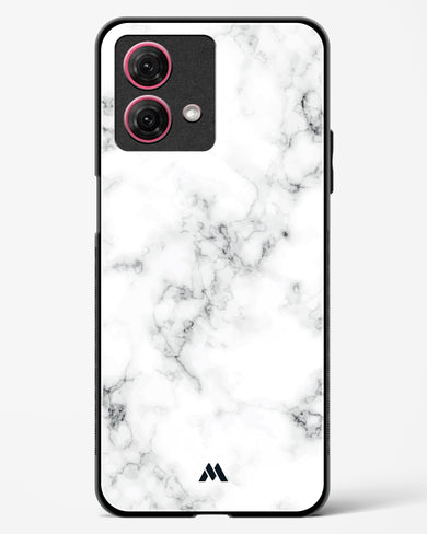 Bleached Bone Marble Glass Case Phone Cover (Motorola)