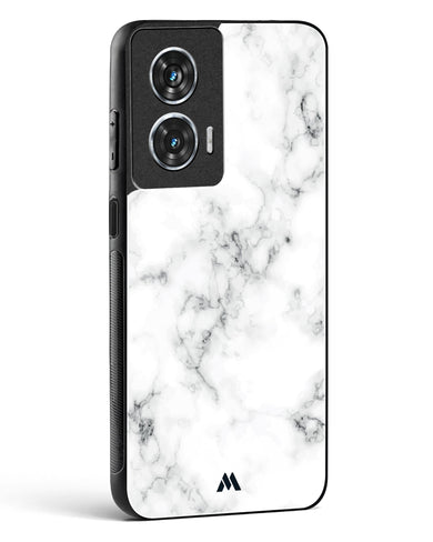 Bleached Bone Marble Glass Case Phone Cover (Motorola)