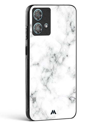 Bleached Bone Marble Glass Case Phone Cover (Motorola)