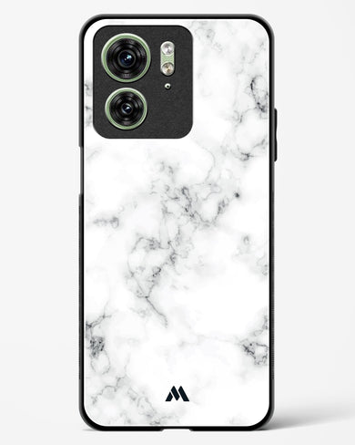 Bleached Bone Marble Glass Case Phone Cover (Motorola)