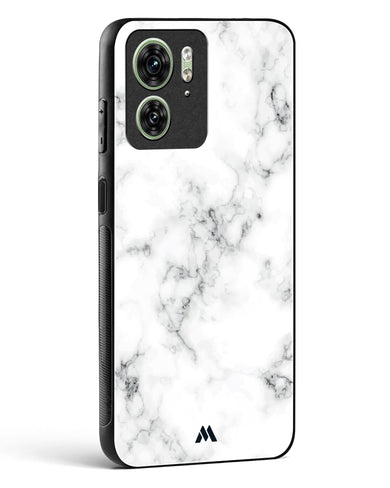 Bleached Bone Marble Glass Case Phone Cover (Motorola)