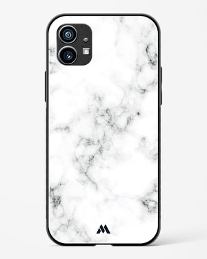 Bleached Bone Marble Glass Case Phone Cover (Nothing)