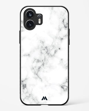 Bleached Bone Marble Glass Case Phone Cover (Nothing)