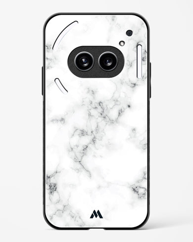 Bleached Bone Marble Glass Case Phone Cover (Nothing)