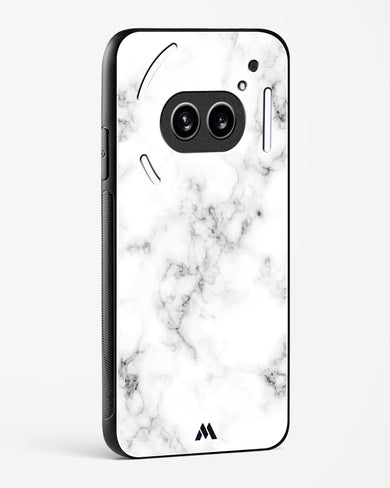 Bleached Bone Marble Glass Case Phone Cover (Nothing)
